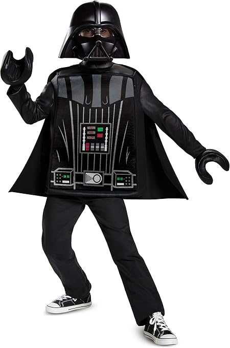 детский костюм Lego Darth Vader косплей, карнавальный Star Wars