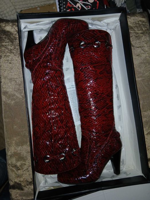 Дамски ботуши , естествена кожа, No 36 36