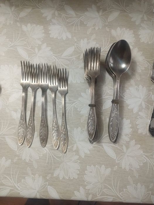 Мильхиоровые столовые предметы