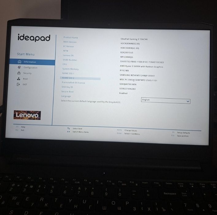 Noutbook игровой рабочий