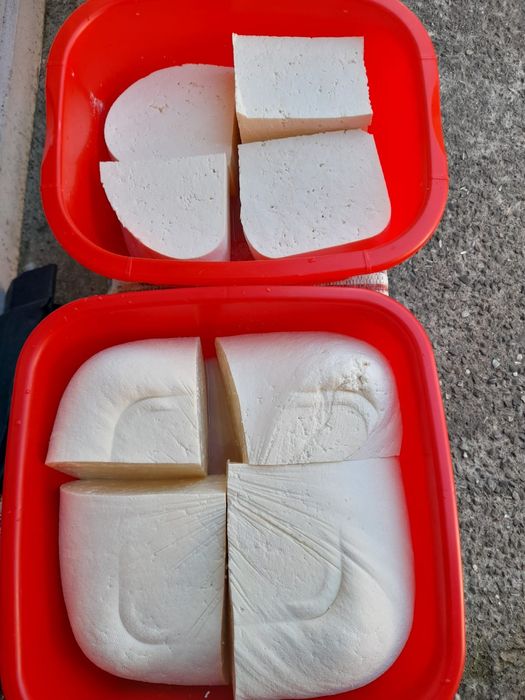 Vand branza de vaca-disponibil 100 de kilograme-pret-25 lei