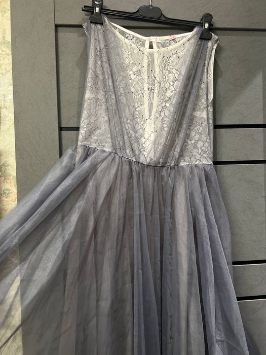 Платье сиреневое