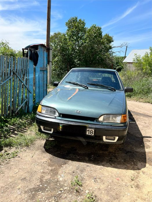 Ваз 2114 на полном ходу