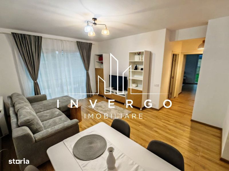Apartament in bloc nou, 2 camere, de inchiriat, in Floresti — fotografia 1
