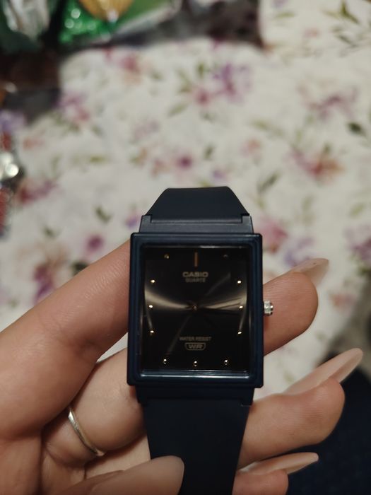 Дамаки часовник casio MQ-38 със силиконова каишка