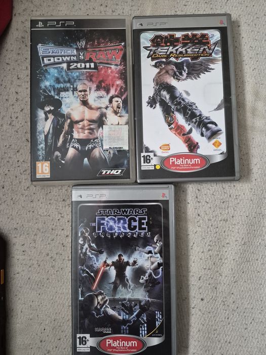 PSP Игри – Tekken / WWE / Star Wars