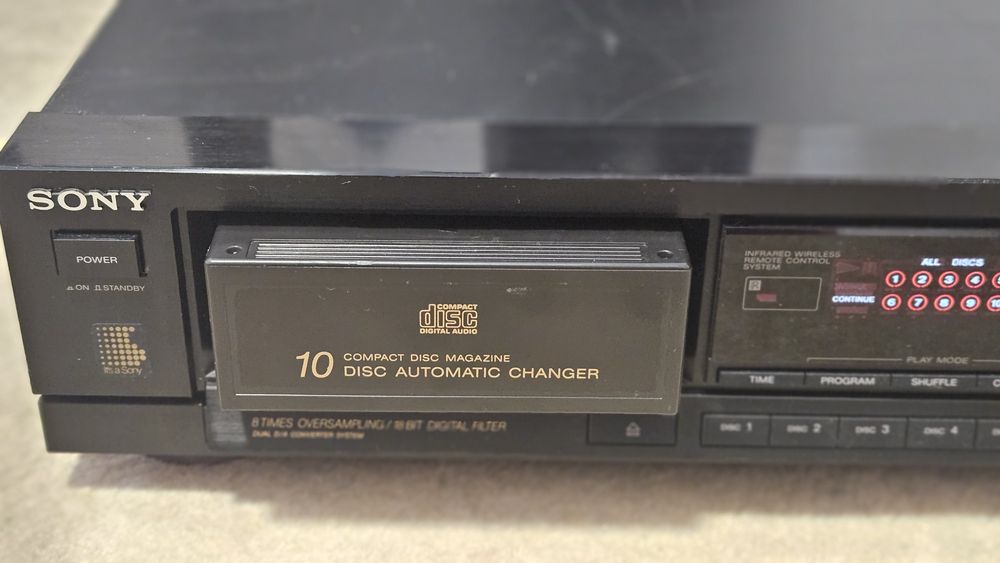 Sony CDP-C900 + 3 magazii XA-10B