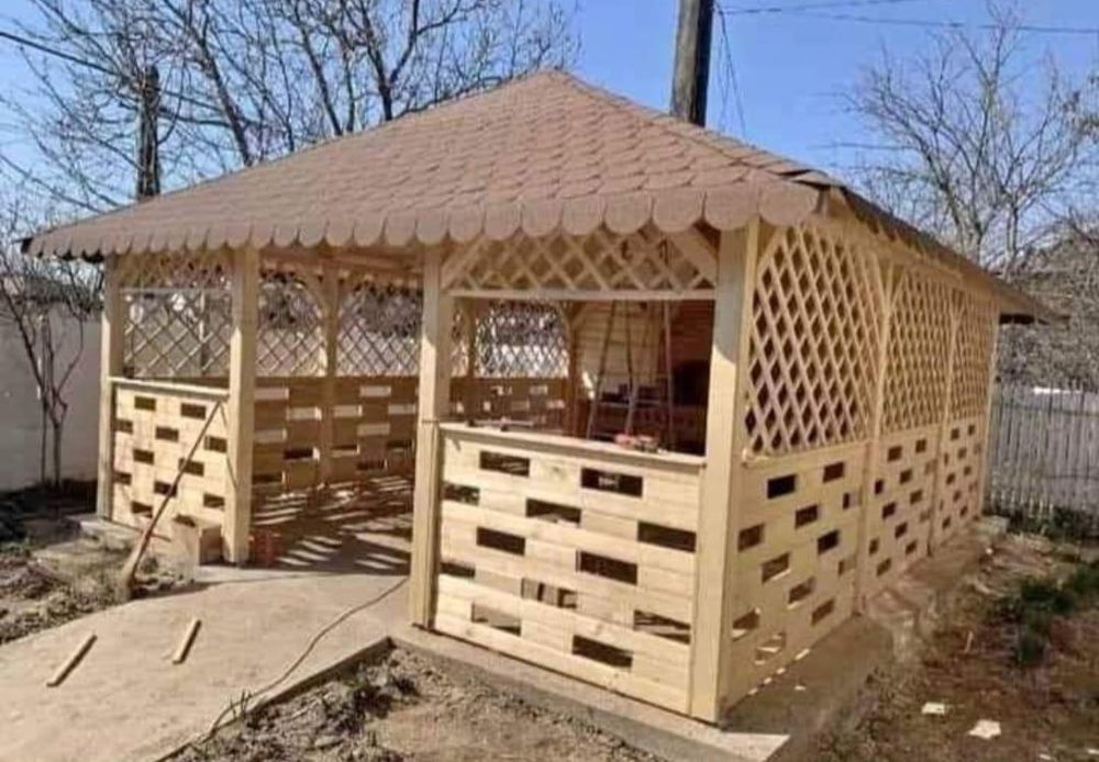 Vand foisoare de gradina pergole terase 4x4