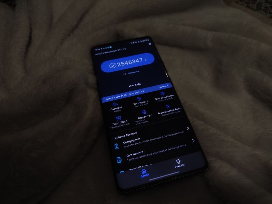 Vivo x100 512/16+16