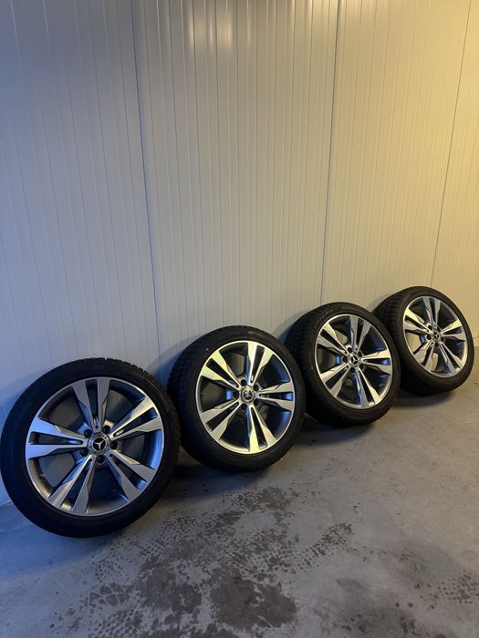 ОРИГИНАЛНИ 18’ джанти с гуми Mercedes W205;W204, 5x112, 66.6