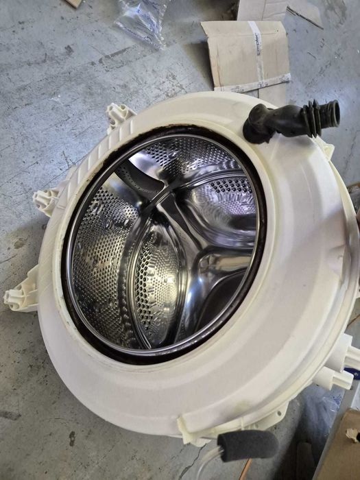 Cuva completa masina de spalat slim Candy Rapido RO4-1274DWME-1-S , cod piesa 43005965 / 70088186 Haier Hoover