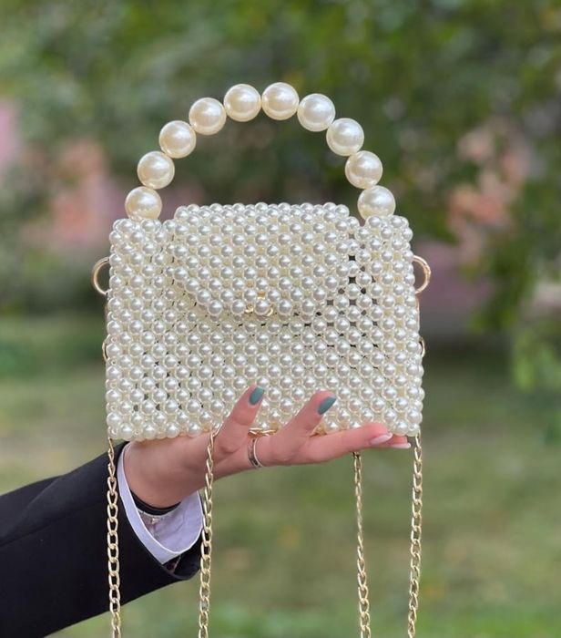 Сумка из бусин 
Дли