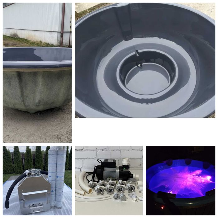 Corp fibra de sticla ciubar, jacuzzi hidromasaj, soba ciubar, hot tube