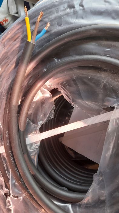 Cablu lițat de forță.  3x6mm2 și 3x4mm2