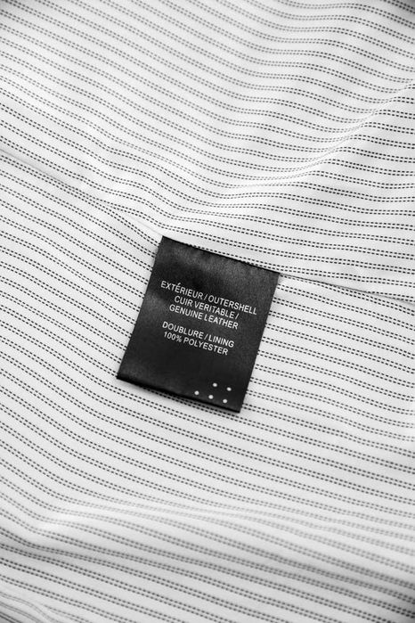 Мъжко кожено яке от естествена кожа в черен цвят