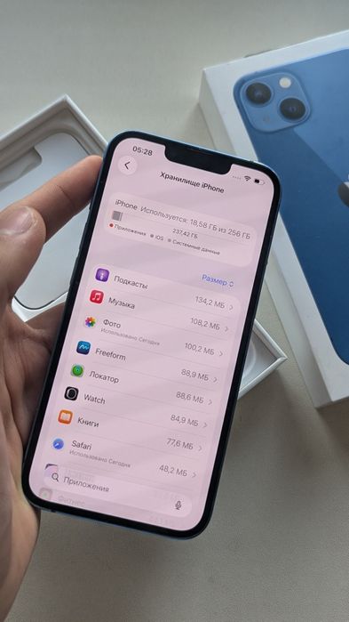 iPhone 13 256Gb Blue