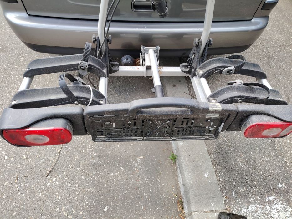 Suport 2 biciclete aluminiu