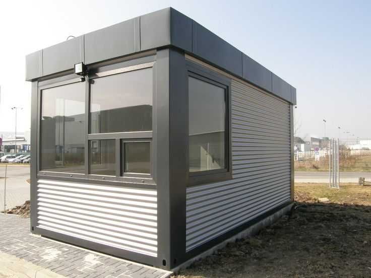 Будка охраны КПП 3х2 -готовая модульная