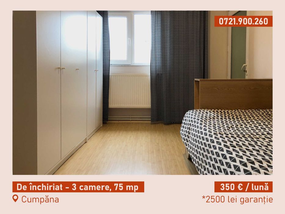 Apartament cu 3 camere, balcon și terasă – Intrare separată, Etaj 1