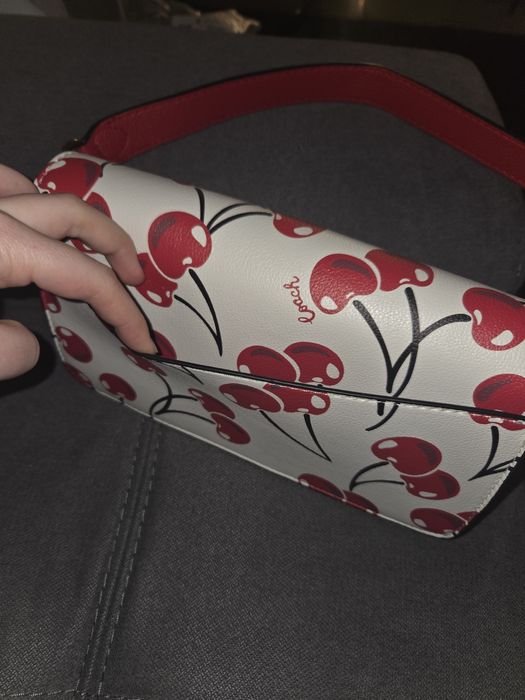 Чанта coach череши