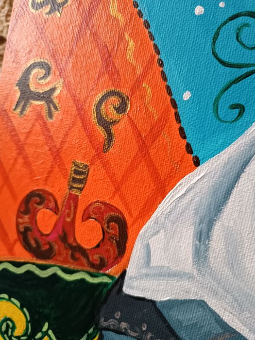 Картина в национальном стиле