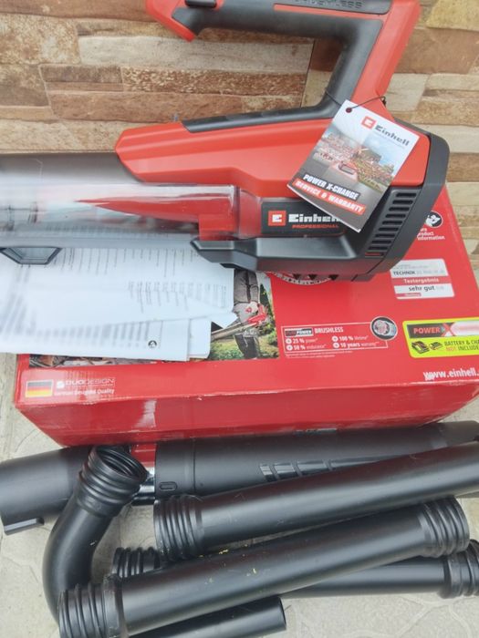 Einhell GP-LB18/200 Li GK-Solo Безчетков Мощен Мотор Духалка нова