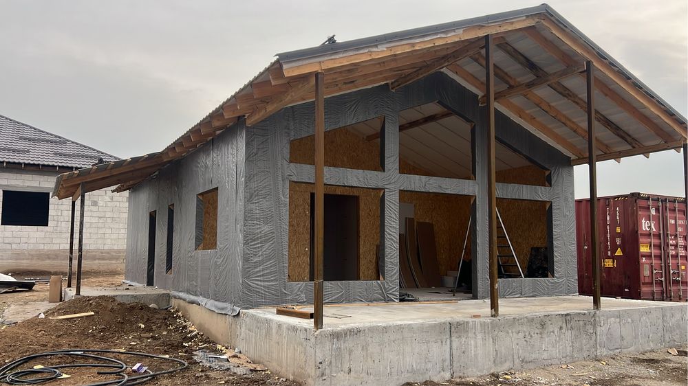 Строительство домов из СИП панелей