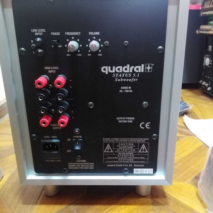 Sistem audio 5.1 Quadral, nou, in cutie