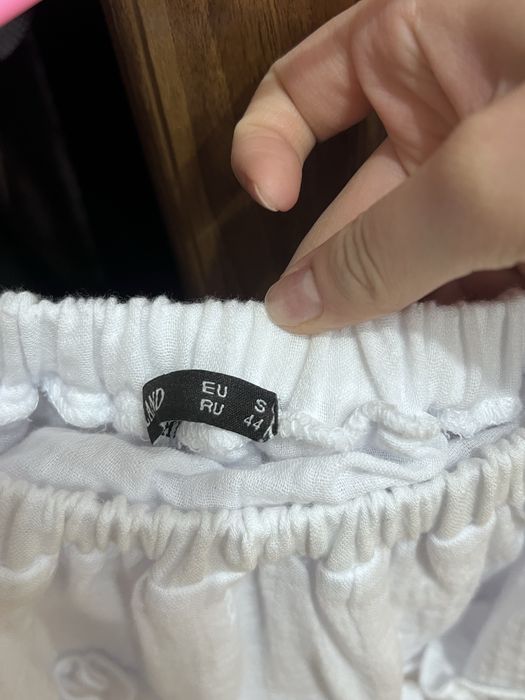 Юбка женская белая трендовая