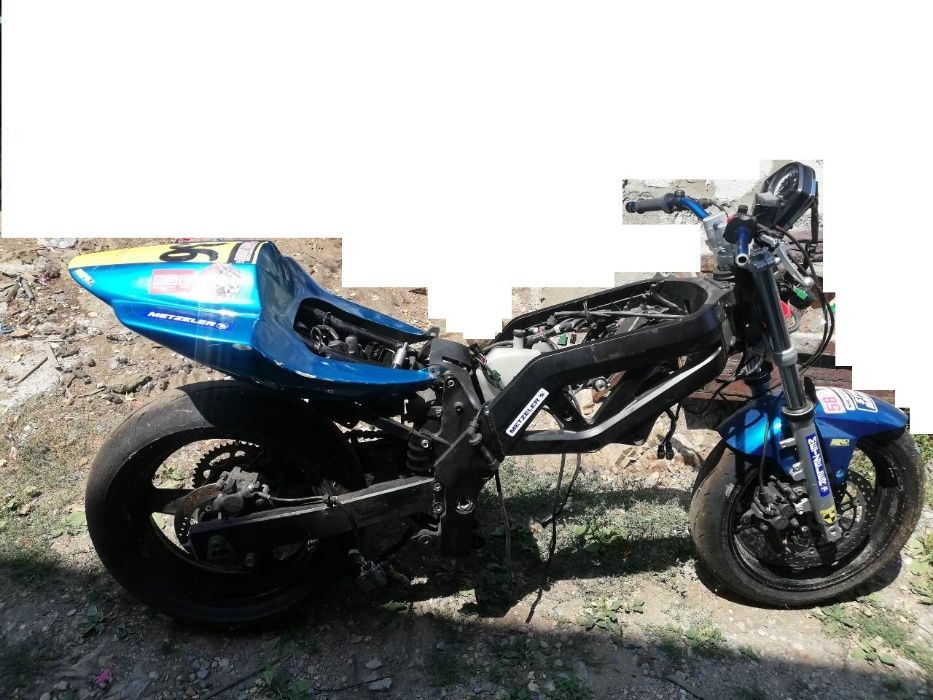 Сузуки СВ 650 2007г. Sv650S Мотоциклет НА ЧАСТИ