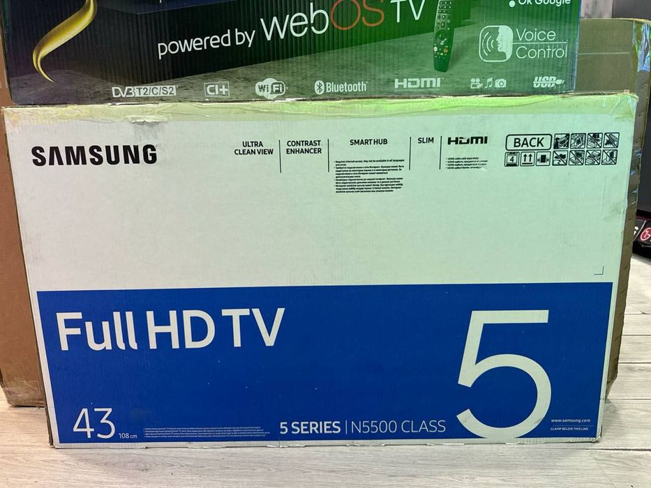 Smart TV Samsung -43  + доставка есть