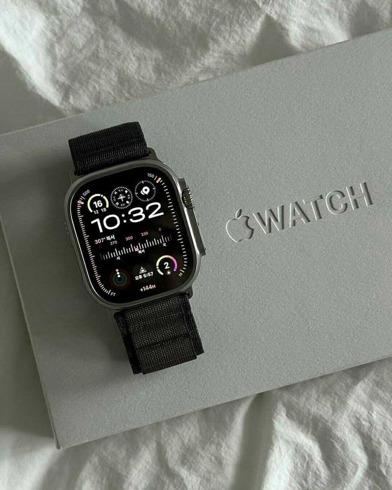 Текстилни каишки с титаниева кука за Apple Watch ULTRA/SE/11/10/9/8/7