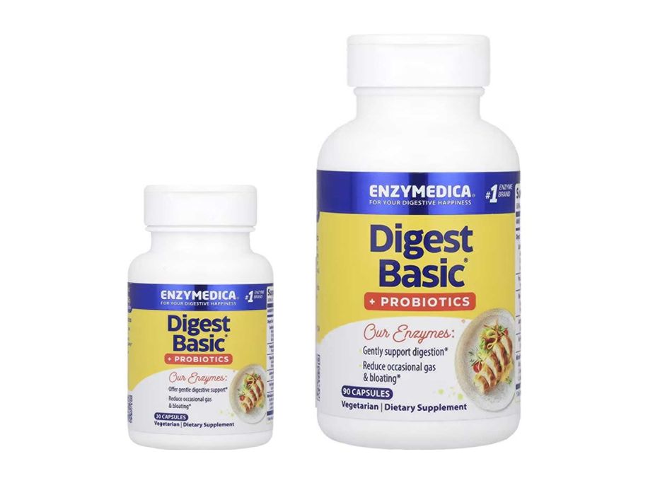 Enzymedica Digest Basic + Probiotics добавка для пищеварения с пробиот