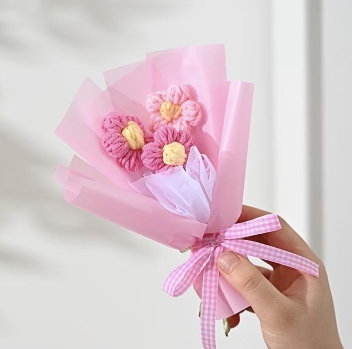 Мини-букет ручной работы