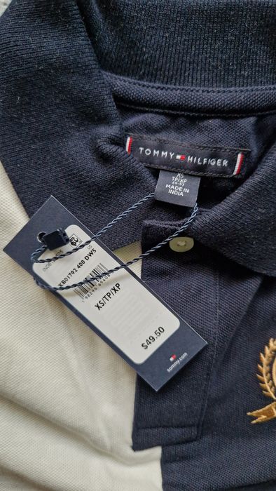 Tricou polo, baieti, Tommy Hilfiger, marime 4-5 ani