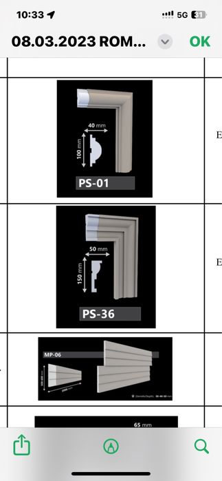 Fugali de 3.5 cm grosime ancadramente