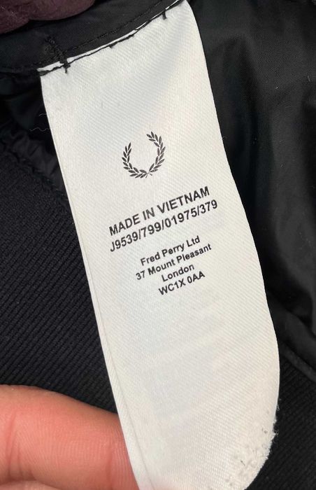 Fred Perry Insulated Puffer Jacket Мъжко Яке