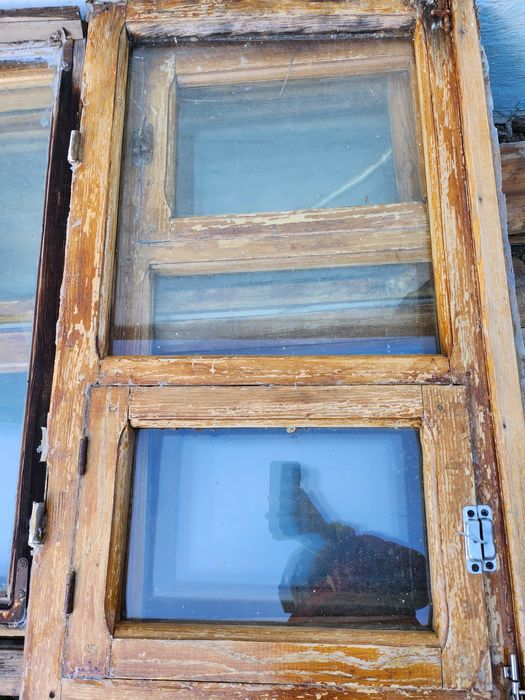 Продам деревянные окна с остеклением