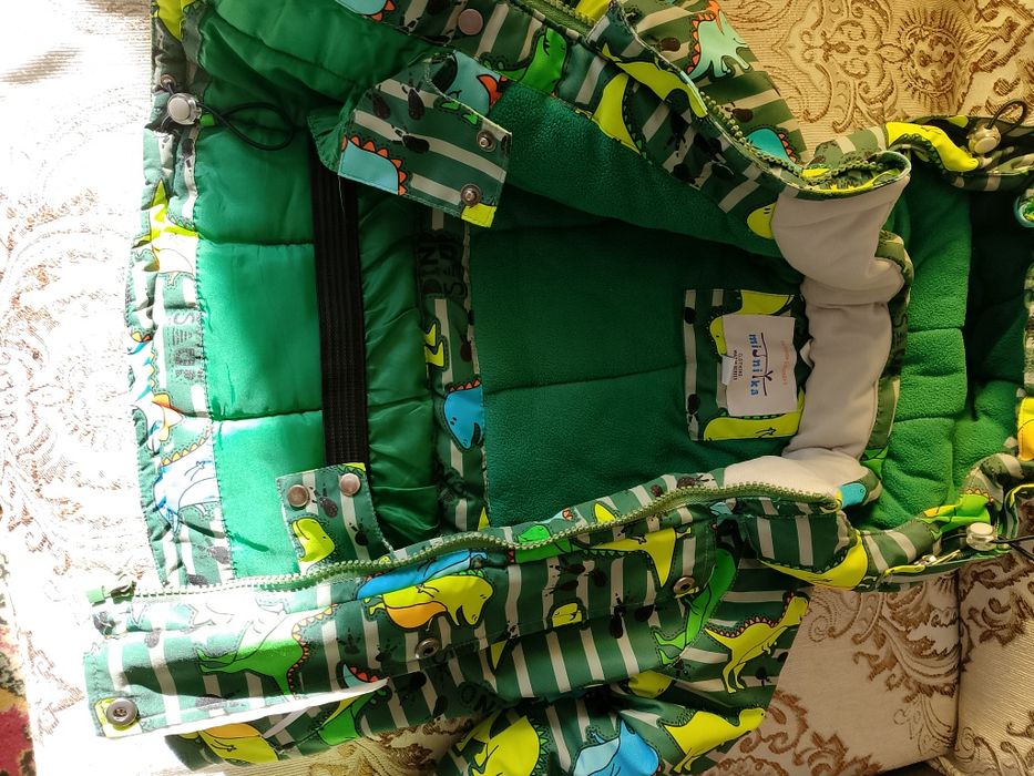 Зимний детский комбинезон