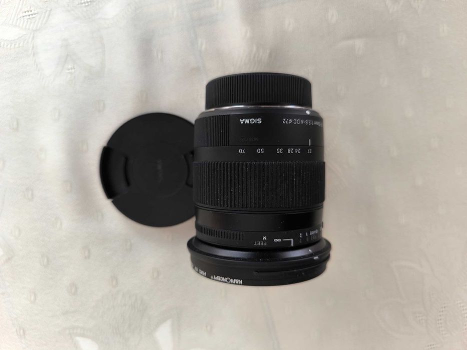 Продавам обектив Sigma 17-70mm F2,8-4 DC MACRO за Nikon