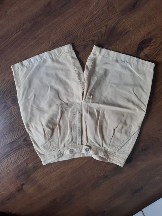 Pantaloni scurți cu adaos de in 50/52