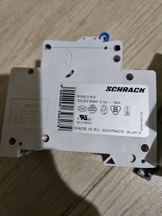 Intrerupator automat D6/2 15kA