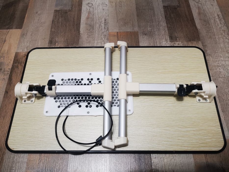 Măsuta de pat pt. laptop-masa laptop cu cooler reglabila