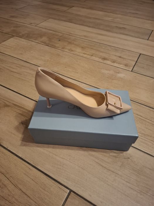 Pantofi C. Parvano din piele sintetica