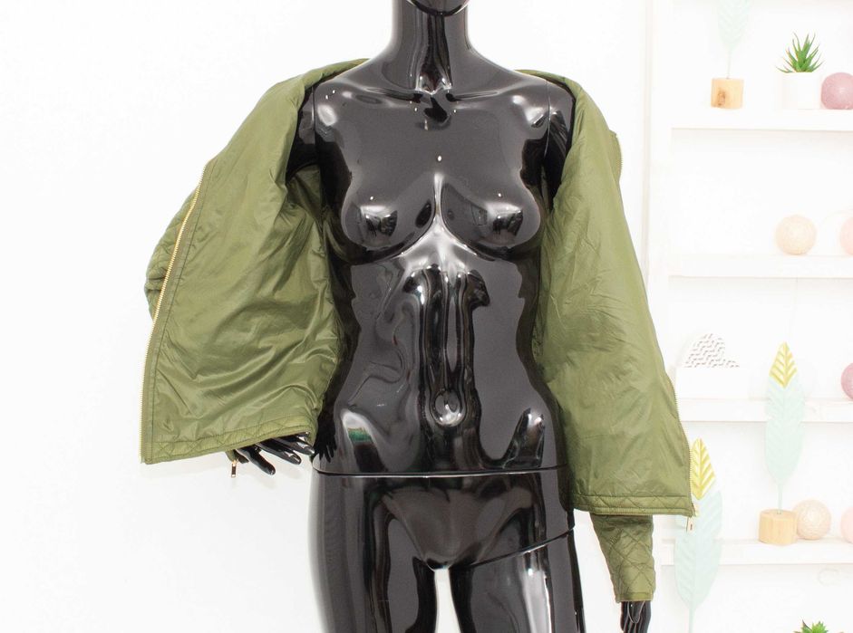 Day Birger et Mikkelsen дамско яке quilted зелено за есенно време 38 М