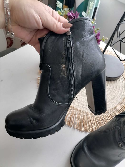 Botine de piele mărimea 40