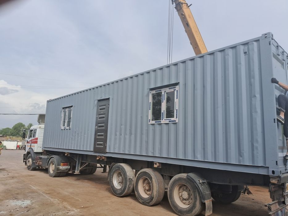 Контейнер  домик жилые Для рабочих Kantener Magazin Ofis Dala Do'kon