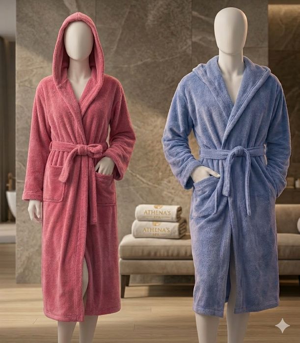 Халати за баня от М до 6ХЛ