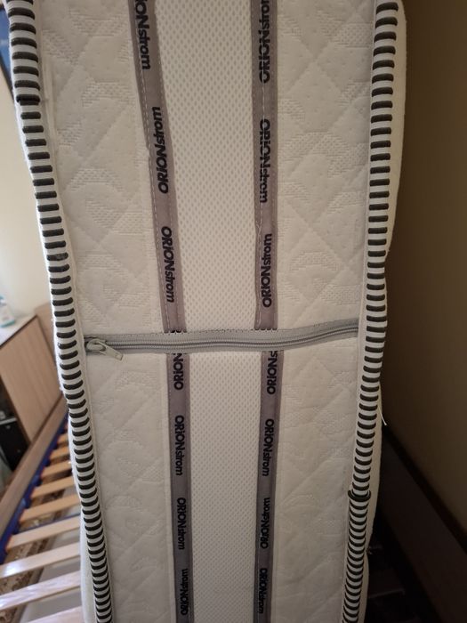 Ортопедичен матрак ORION STROM 200/160  НЕРАЗЛИЧИМ ОТ НОВ!!! Двулицев!