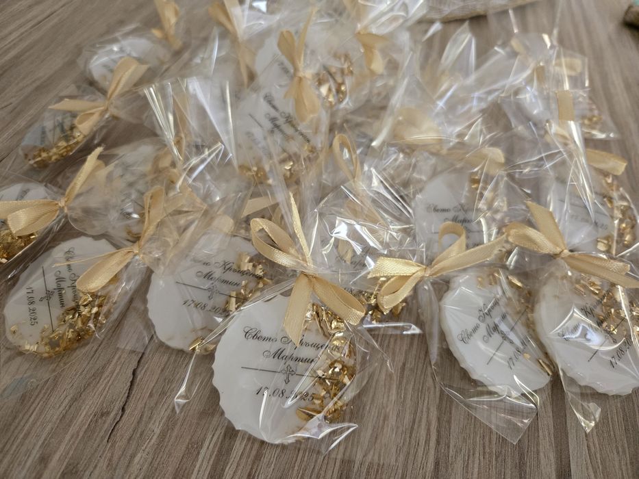 Подаръци за гости, магнити, кръщене, сватба, юбилей